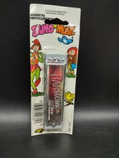 GORDY Sound Of Music 4" Harmonica, SEALED- Vintage NEW OLD STOCK