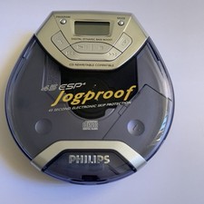 Philips CD Player 45 ESP4 Jogproof Model AX5015/17 Tested Working