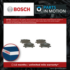 Brake Pads Set fits LEXUS RX400h 3.3 Rear 05 to 08 3MZ-FE Bosch 0446648060 New