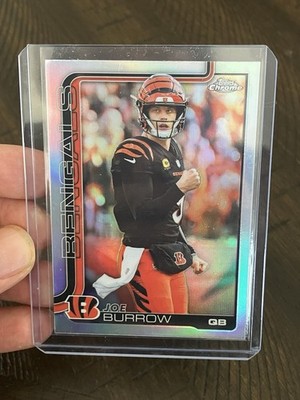 2025 Topps Chrome JOE BURROW REFRACTOR - BENGALS