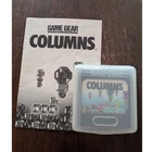 SEGA Columns Sega Game Gear Puzzle Game Manual Included Cartridge