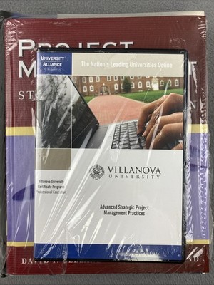 Villanova University Advanced Strategic Project Management Practice Brand New