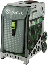Zuca Paintball Insert Bag  Sport Frame Gray w/ Flashing Wheels