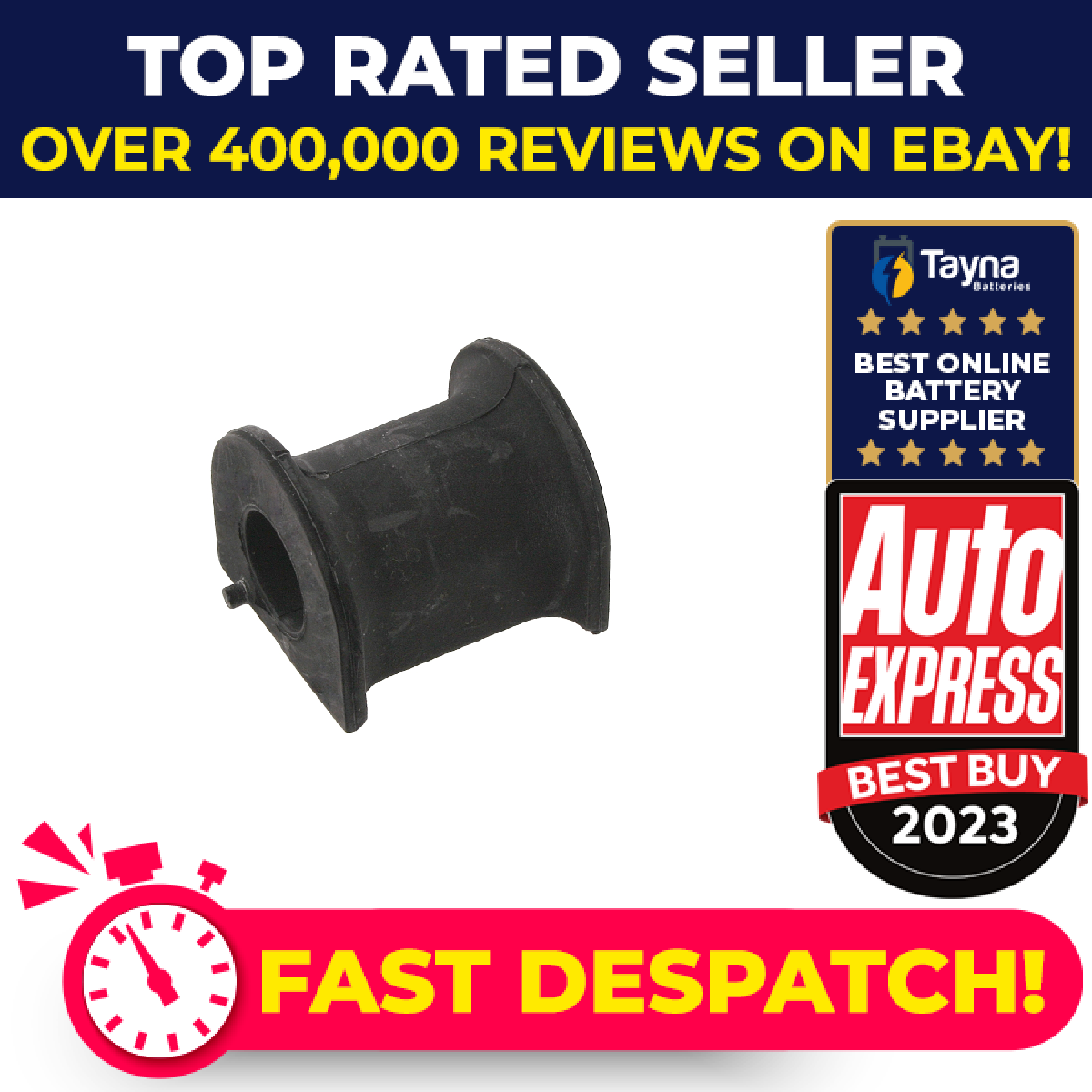 Anti Roll Bar Bush fits VW MULTIVAN Mk5 2.5D Front 03 to 09 Suspension Febi New
