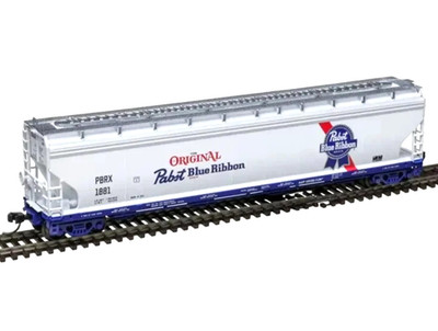 Atlas ~ N Scale ~ MASTER ACF 5748 CENTERFLOW COVERED HOPPER PABST BLUE RIBBON