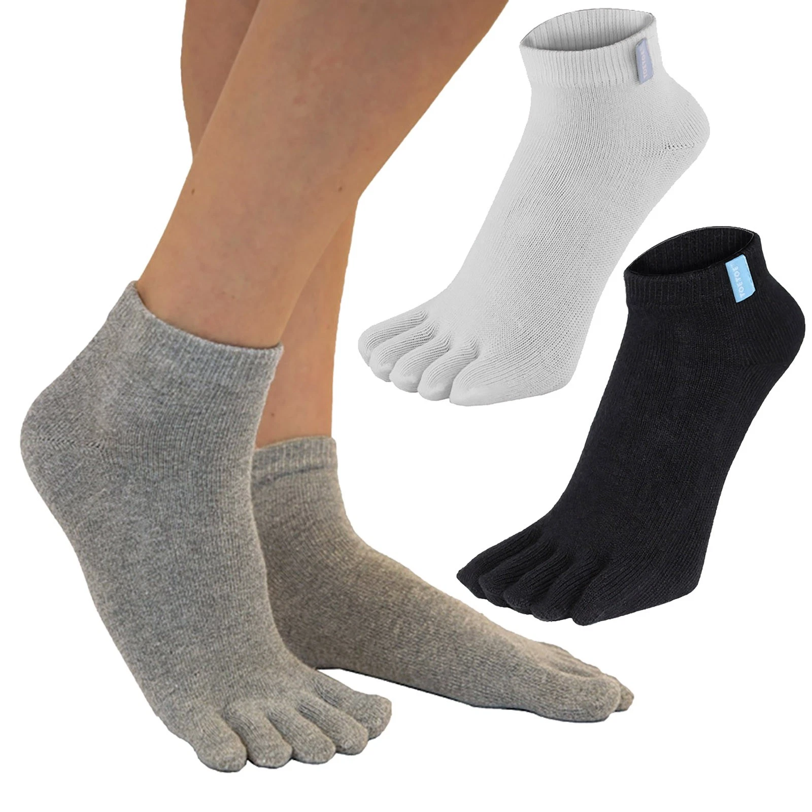 Ladies Toe Socks | TOETOE | Cotton Socks