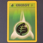 Grass Energy 127/130 - Base Set 2 - WOTC Vintage Pokemon Card - NM