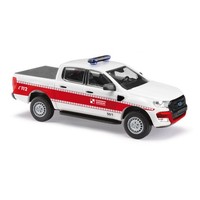 Busch 52847 Ford Ranger, Feuerwehr WüRzburg, 1:87, Neu - Modellauto