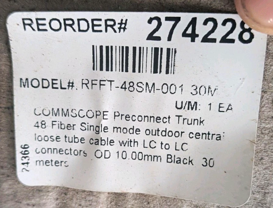 CommScope Single-Mode LC Optical Fiber Cables for sale | eBay