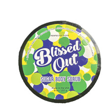 Blissed Out Sugar Body Scrub Perfectly Posh MADE IN USA 9 oz NEW SEALED AA