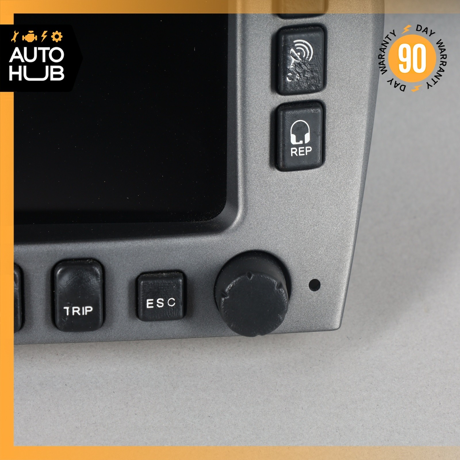 02-07 Maserati M138 4200 Coupe Navigation Display Screen Monitor w/Switch OEM