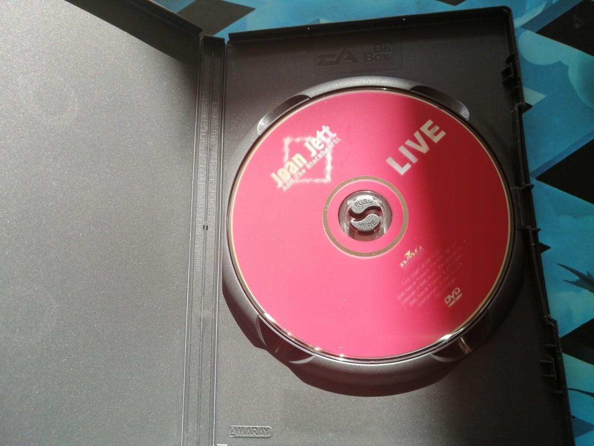 Joan Jett and the Blackhearts - Live! (DVD, 2001) ACCEPTABLE