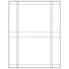 200 CD Jewel Case Back Tray Liner Inserts Matte White (100 Sheets)