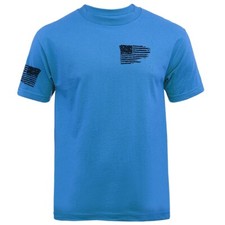 US Flag Crest USA American Pride Patriot Patriotic Graphic T-shirt