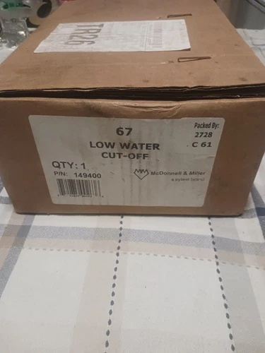 New McDonnell & Miller 149400 Low Water Cut-Off # 67