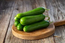 Picolino Mini Cucumber Seeds for Planting (10 Seeds) - Tasty 5-6 Inch Garden Veg