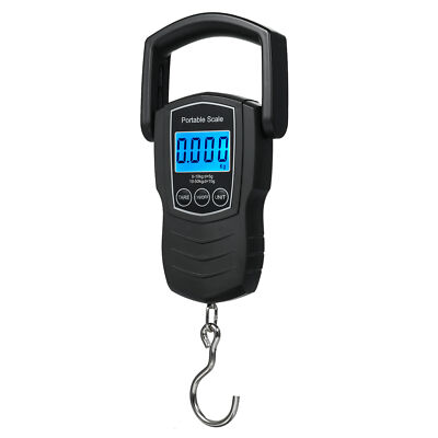 50Kg/110Lb Digital Luggage Scale for Travel Fishing Scale with 1.5M N2Z5
