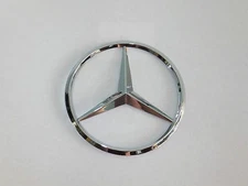 New for Mercedes Benz Chrome Star Trunk Emblem Badge 90mm - Free US Shipping X
