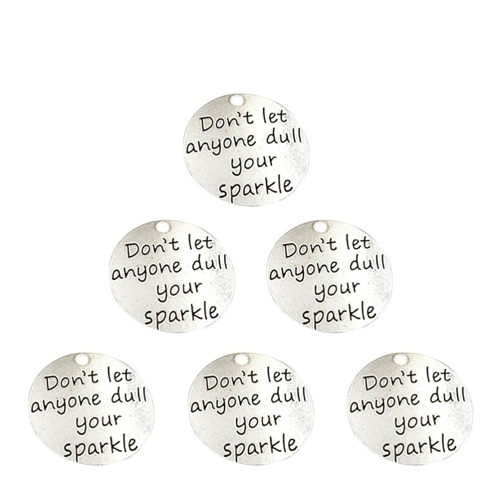 10 Pcs DIY Pendant Charms Jewelry Making Pendants Clasp for Necklace Bracelet