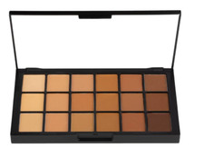 Ben Nye MediaPRO HD 18 Color Sheer Foundation Palette - OLIVE BROWN HDFP-14