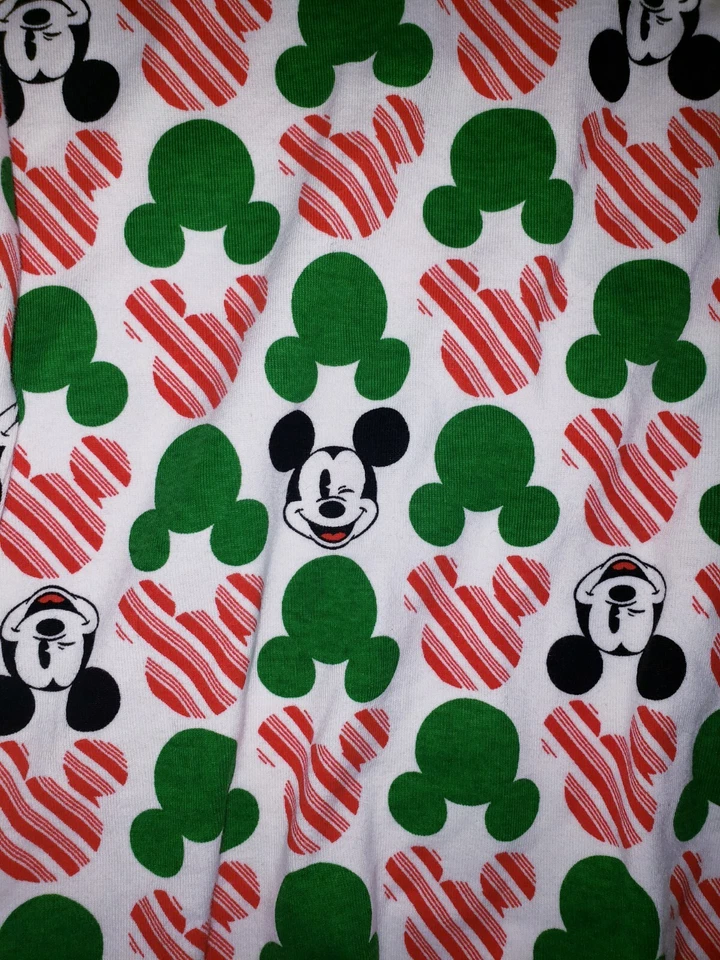 Disney A Essentials 2 件米老鼠圣诞睡衣 L 码 — 第 4/4 张图片