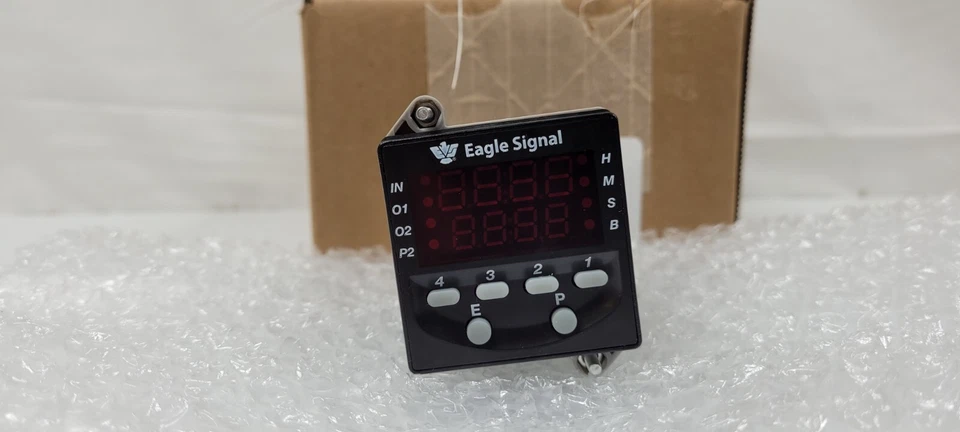 Eagle Signal B506-2001 Timer, SPDT, LED, Multi-Function, 11-Pin, 5A, Panel Mount - Image 2 of 4