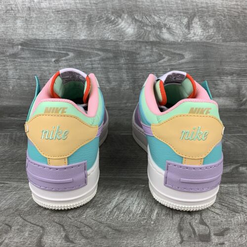 Nike AF1 Shadow Air Force 1 Pale Ivory Sage Vandalized CI0919 101 Women’s Sz 9.5 - 第 5/11 張圖片