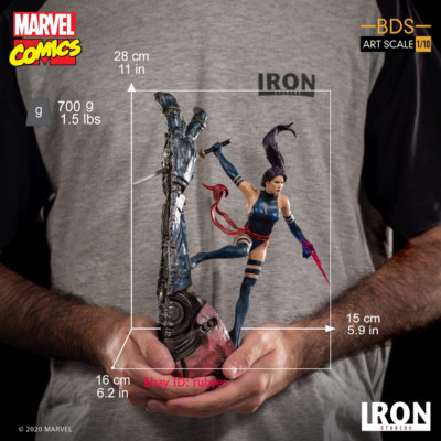 IRON STUDIOS 1/10 Scale X-Men Psylocke Figure Statue Model in stock