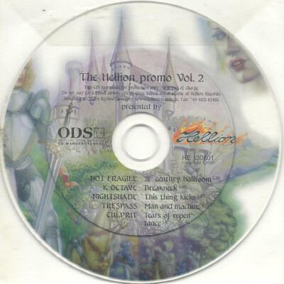 The Hellion Promo Vol. 2 (Promo-Sampler CD) ️