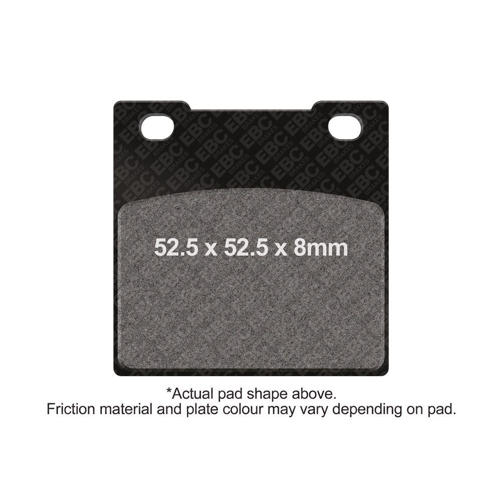 EBC Motorcycle Brake Pads DMX Rear Right Kawasaki ZXR 400 R J1 1989