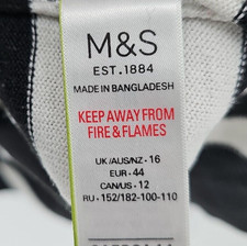 Marks & Spencer Damenpullover Mit Rautenmuster – Aus Viskose/Polyamid, Größen 6-24