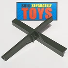 GI Joe Machine Gun Defense Unit BARRICADE CROSS original 1984 playset green part