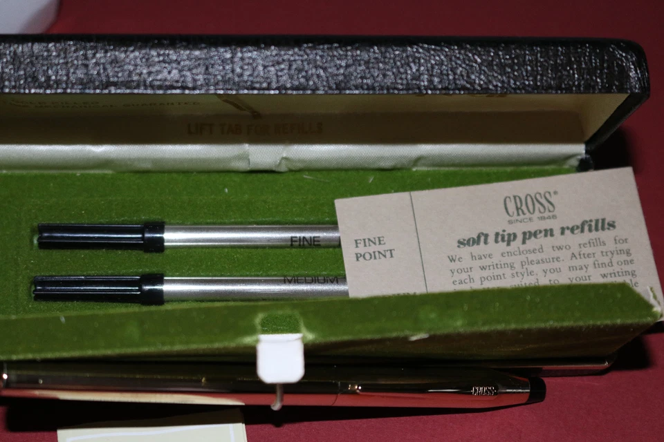 Nuevo de Lote Antiguo/Viejo Bolígrafo Cruz Lleno de Oro 12KT No.6604 Detroit Diesel Allison E Foto 3 de 3