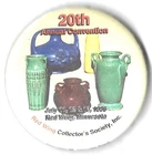 Vtg Red Wing Collectors Society Convention Pin Button MN Pottery 1996