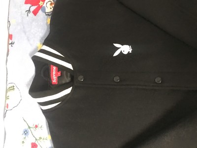 supreme playboy varsity jacket 2011