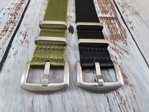 Superior Nylon NATO Watch Strap Band G10 Military James Bond Mens 18 20 22 mm UK - Picture 40 of 49