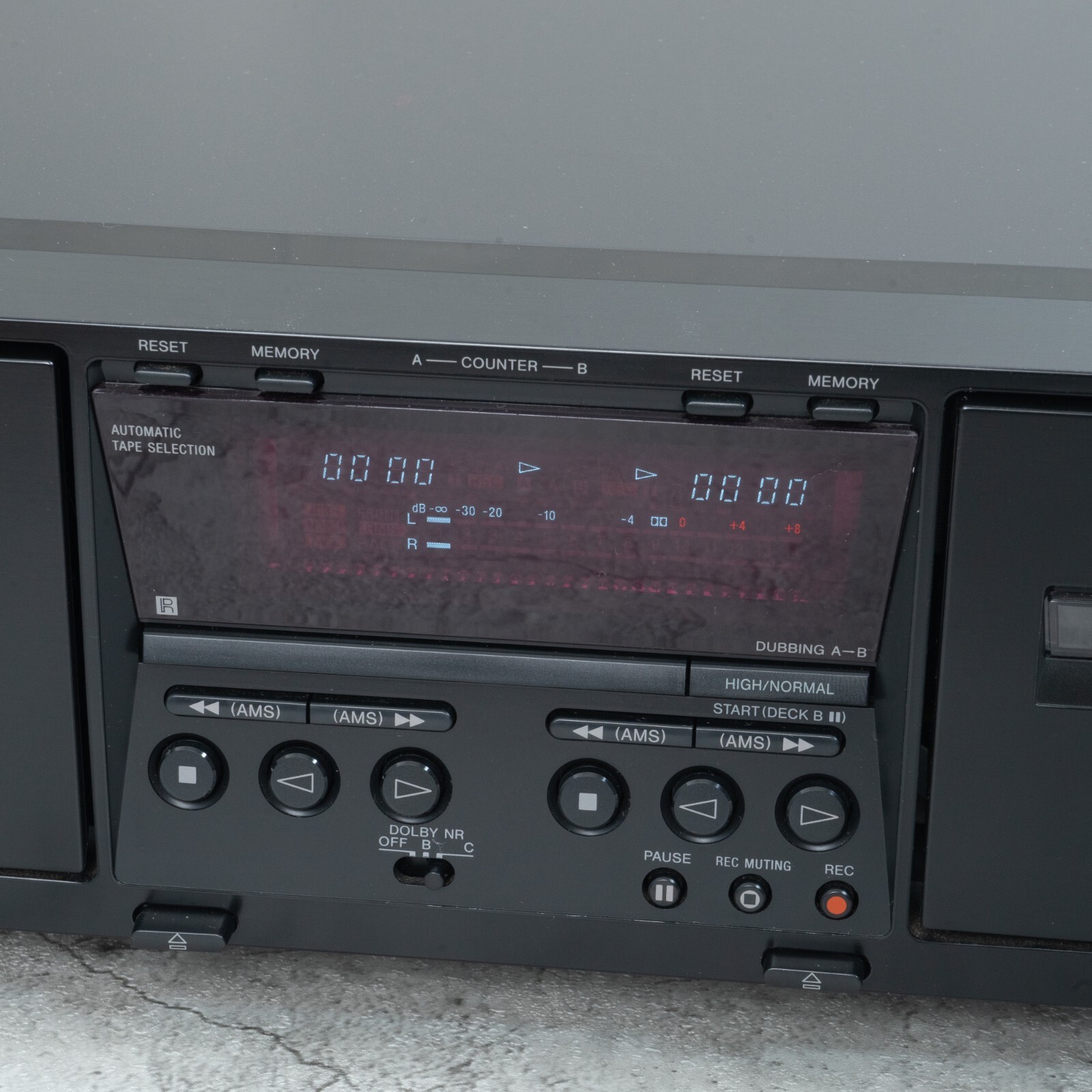 SONY TCWE475 Dual Twin Cassette Tape Recorder Player Deck w Sony Fully