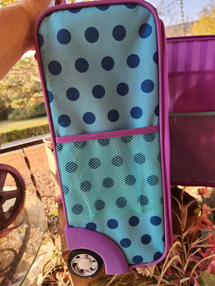 Equipaje de cabina Heys Kids 18" moda con ruedas vertical turquesa y azul Foto 2 de 4