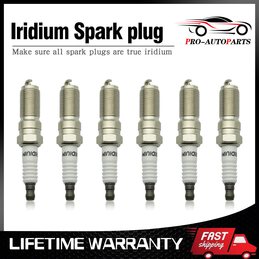 Upgrade 6x 41-109 12622561 REAL Iridium Spark Plugs For Buick Cadillac Chevy GMC