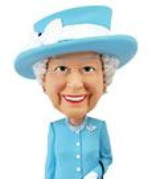 Thumbnail - Queen Elizabeth Ii Wackelkopf-figur 20 Cm