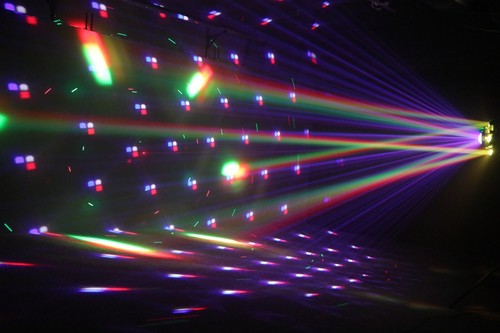 DJ Club Lights 6Arm LED Beam Moving Head Light with RG Laser Effects Stage Light - Picture 11 of 14