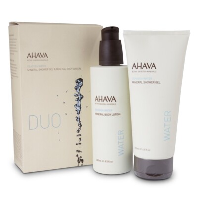 Mineral Body Treatment Duo Kit AHAVA : Mineral Body Lotion + Shower Gel