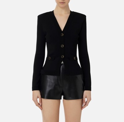 Maglia Modello Giacca In Maglia Elisabetta Franchi Giacca In