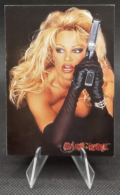 1996 Topps Barb Wire - Pamela Anderson #1 - Barb Wire