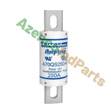 1PCS New Ferraz SHAWMUT A70QS250-4 250A 700VAC SEMICONDUCTOR Amp-trap FUSE