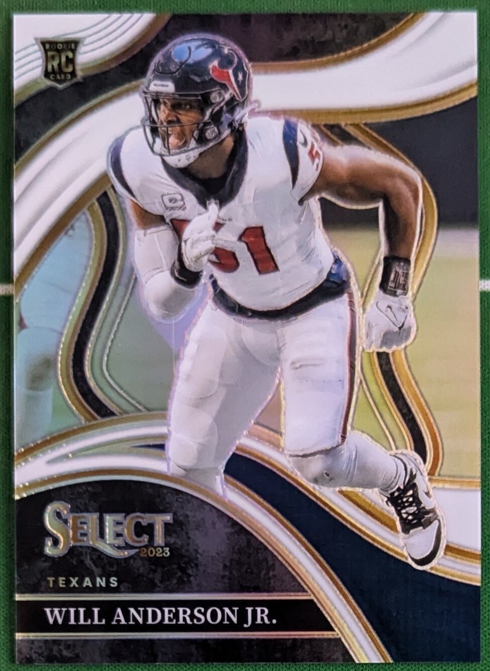 2023 Panini Select Will Anderson Jr. RC White /35 Houston Texans #207 Club Level