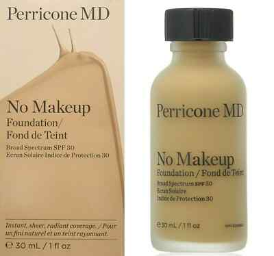 PERRICONE MD NO MAKE-UP FOUNDATION LSF30 LIGHT-MEDIUM LEGER-MEDIUM 30ML