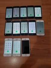 Lot of 13 Apple iPhone 5 or 5s Gray/Silver for Parts