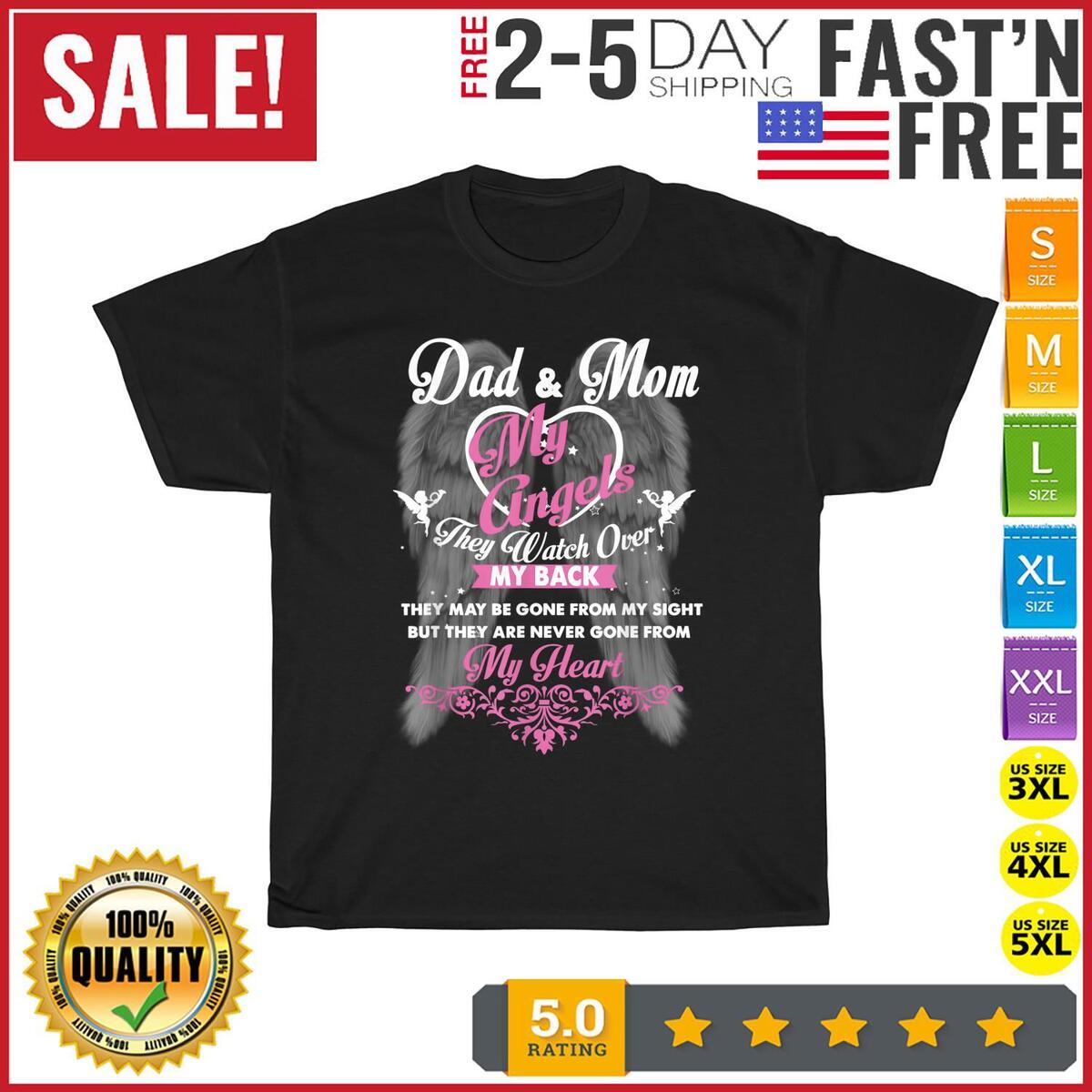 Momma In Heaven Forever My Angel - In Memory T Shirt Momma In Heaven Forever My Angel - In Memory T Shirt