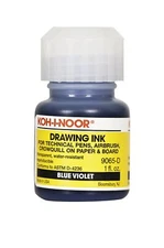 Pigment-Based Drawing Ink 1 Oz. Blue Violet 9065D.BVI Art Supplies